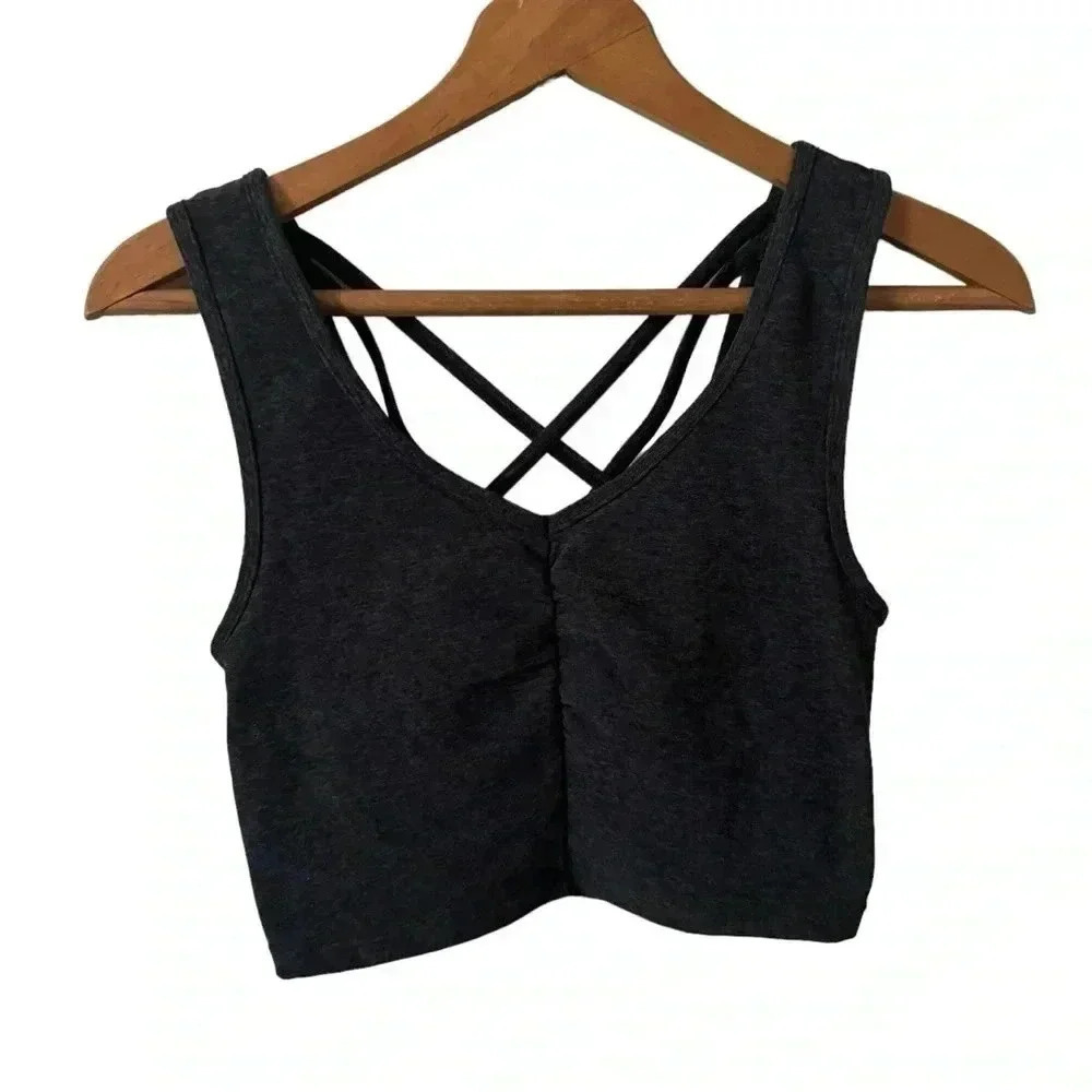 NWOT ZELLA SPORTS BRA/TOP CROSS BACK XS
